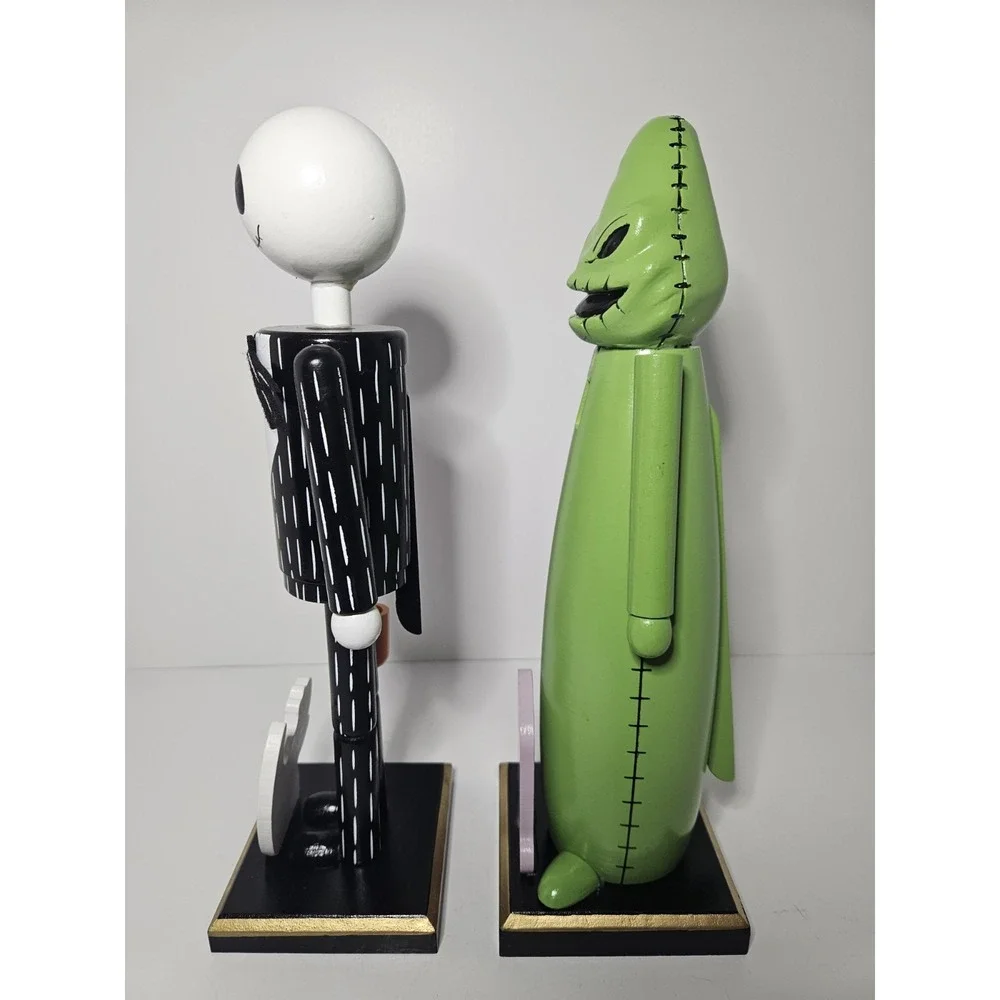 Disney Nightmare Before Christmas Jack Skellington Oogie Boogie Nutcracker Set